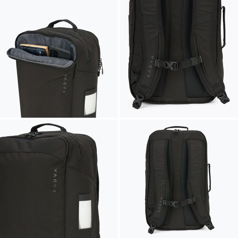 Turistický batoh KADVA traWELL 28 l čierny 10