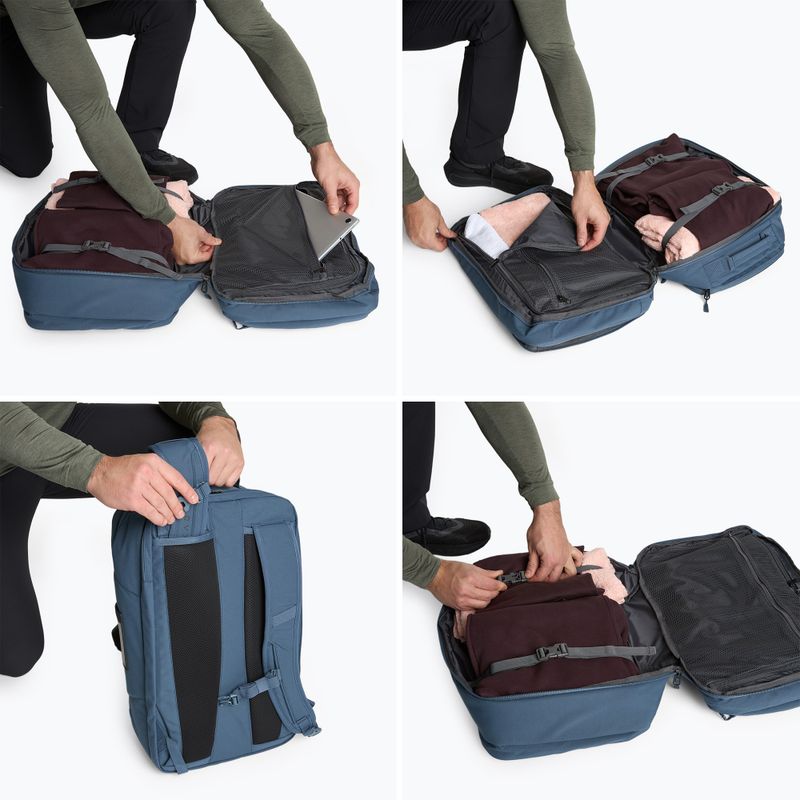 Turistický batoh KADVA traWELL 28 l modrý 7