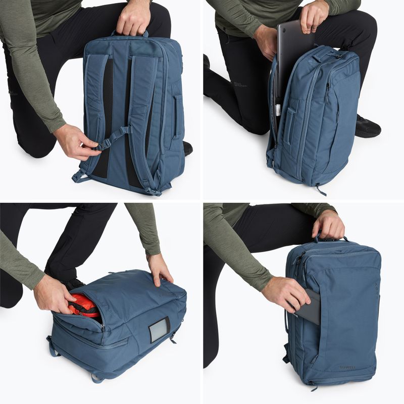 Turistický batoh KADVA traWELL 28 l modrý 8