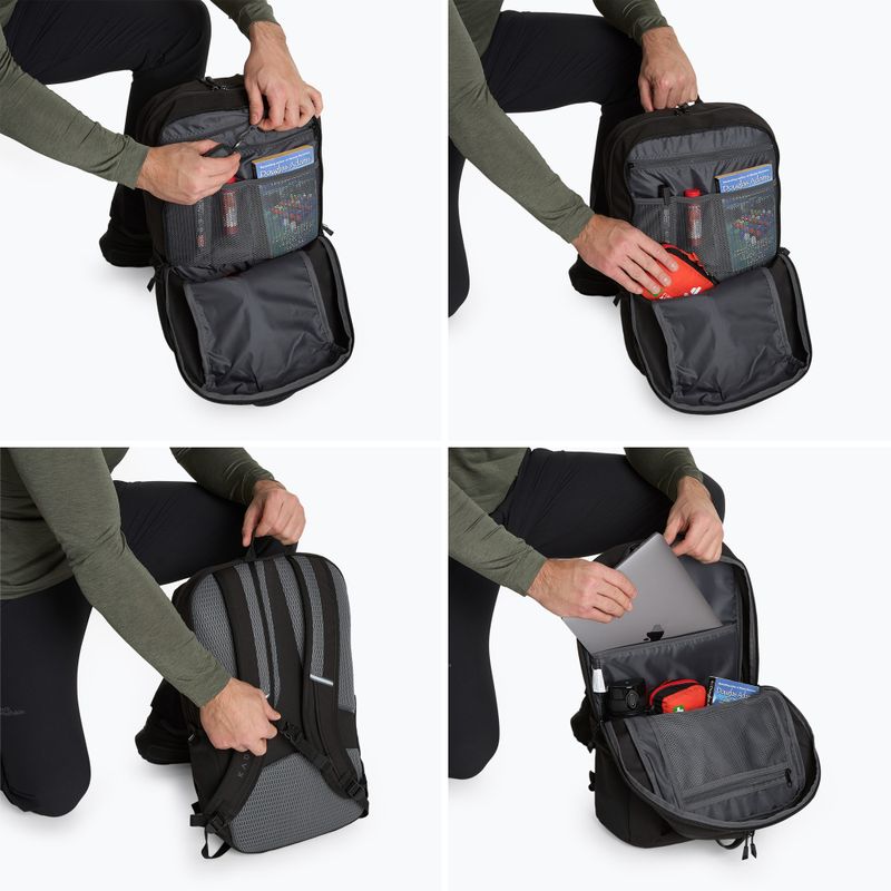 Turistický batoh KADVA anyWAY 25 l čierny 7