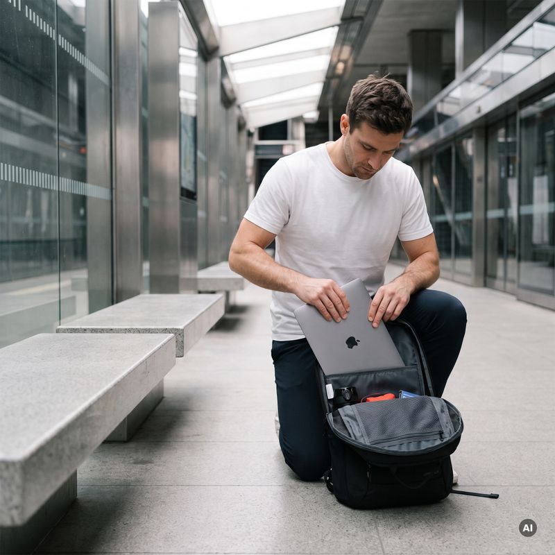 Turistický batoh KADVA anyWAY 25 l čierny 8