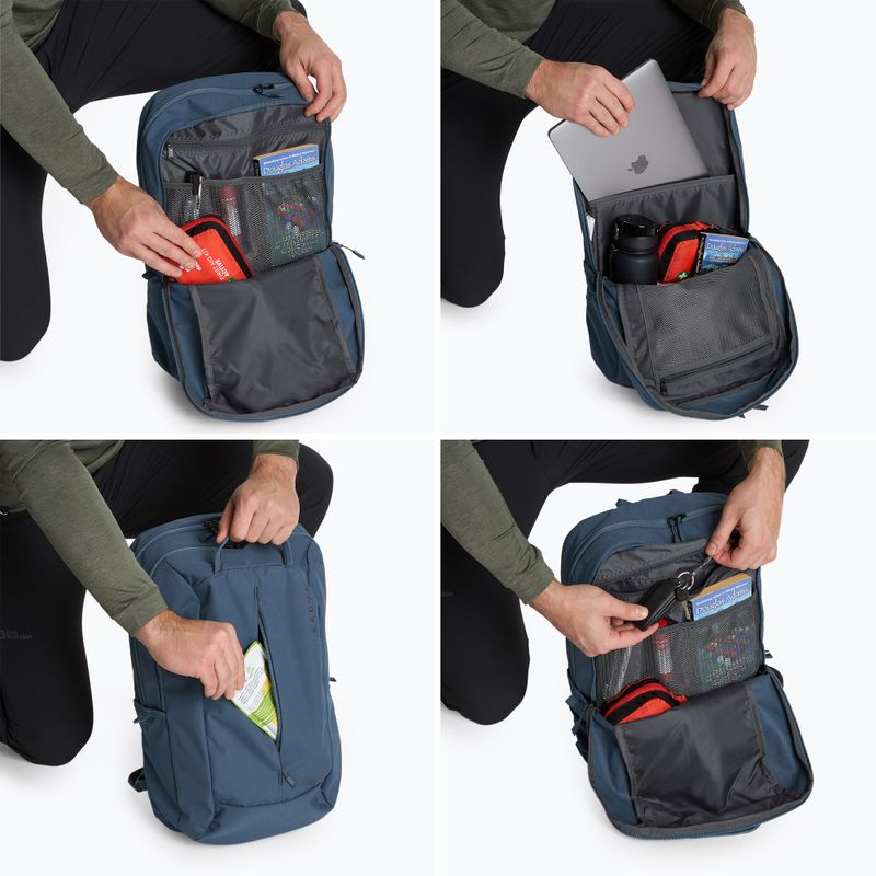 Turistický batoh KADVA anyWAY 25 l tmavomodrý 7