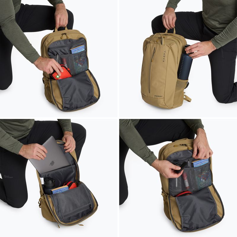 Turistický batoh Kadva anyWAY 25 l sandy 7