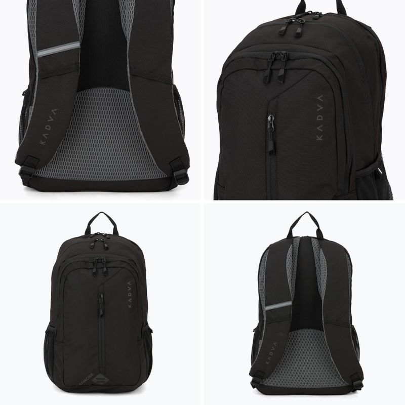 Turistický batoh KADVA Concise 20 l čierny 9