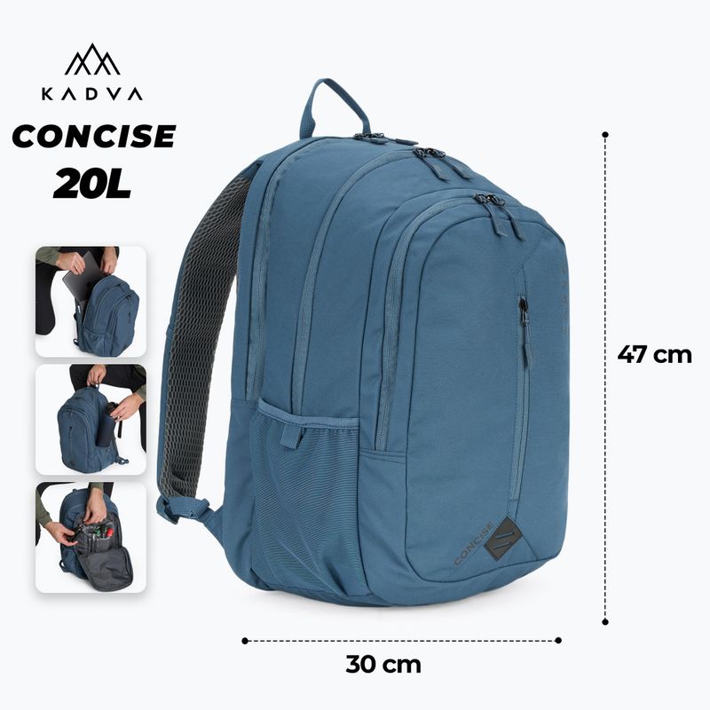 Turistický batoh Kadva Concise 20 l navy 2