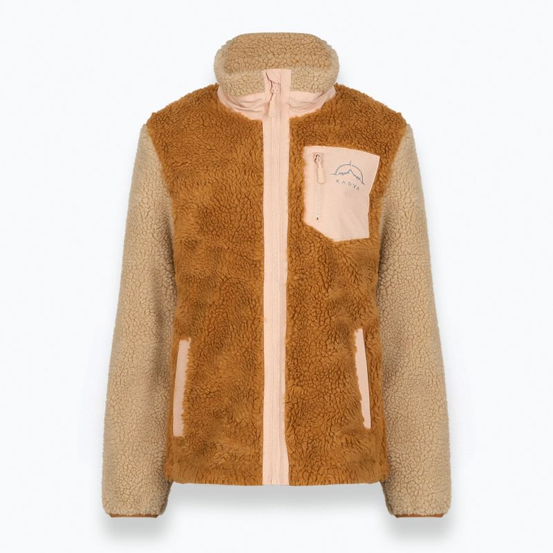 Dámska fleece mikina KADVA Rodvik WMNS béžová 3
