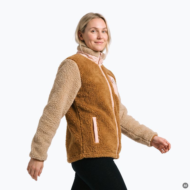 Dámska fleece mikina KADVA Rodvik WMNS béžová 5