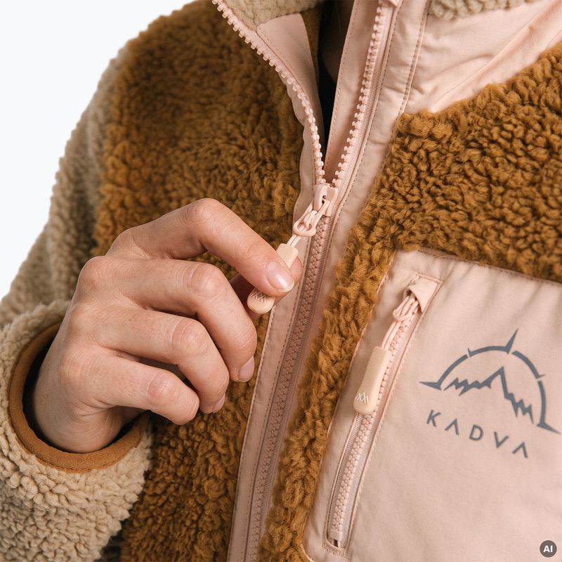 Dámska fleece mikina KADVA Rodvik WMNS béžová 6