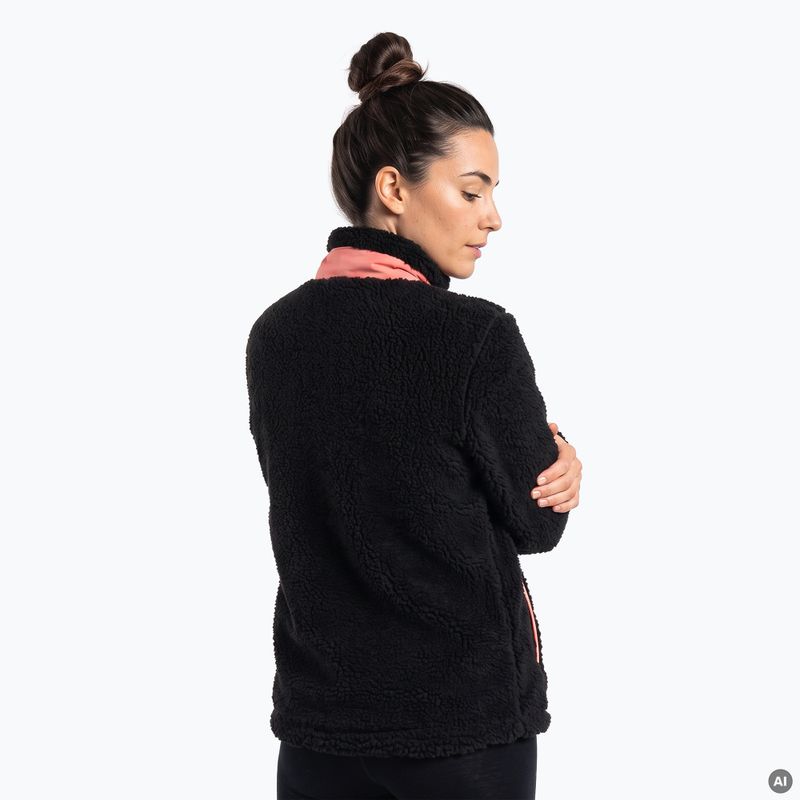 Dámska fleece mikina KADVA Rodvik WMNS čierna 2