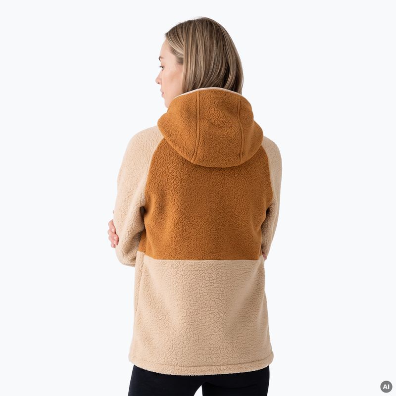 Dámska fleece mikina KADVA RODIA WMNS béžová 2