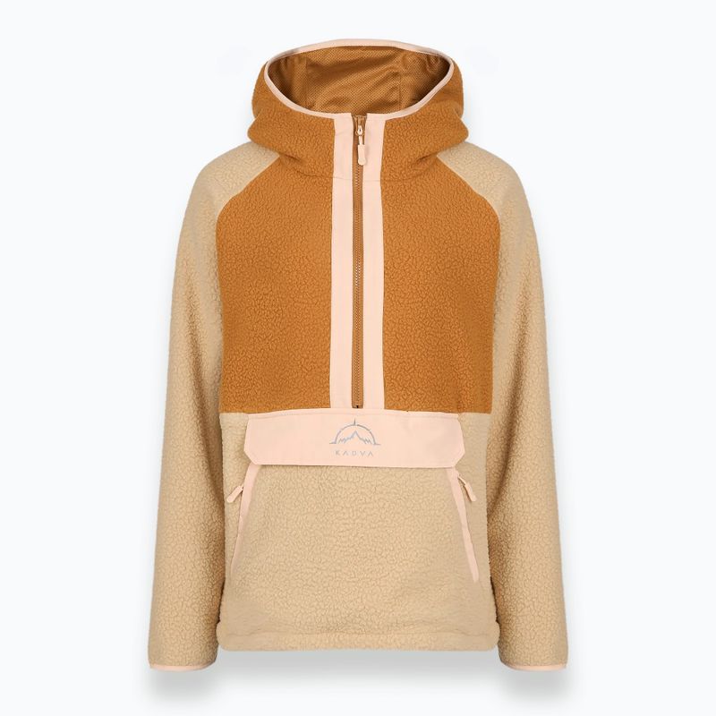 Dámska fleece mikina KADVA RODIA WMNS béžová 3