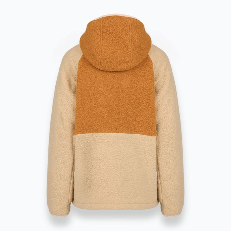 Dámska fleece mikina KADVA RODIA WMNS béžová 4
