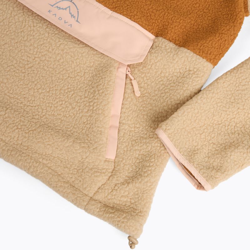 Dámska fleece mikina KADVA RODIA WMNS béžová 13