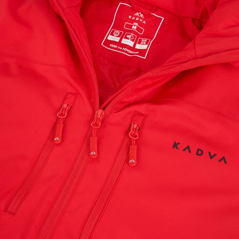 Pánska lyžiarska bunda KADVA Edge X Jacket červená 4
