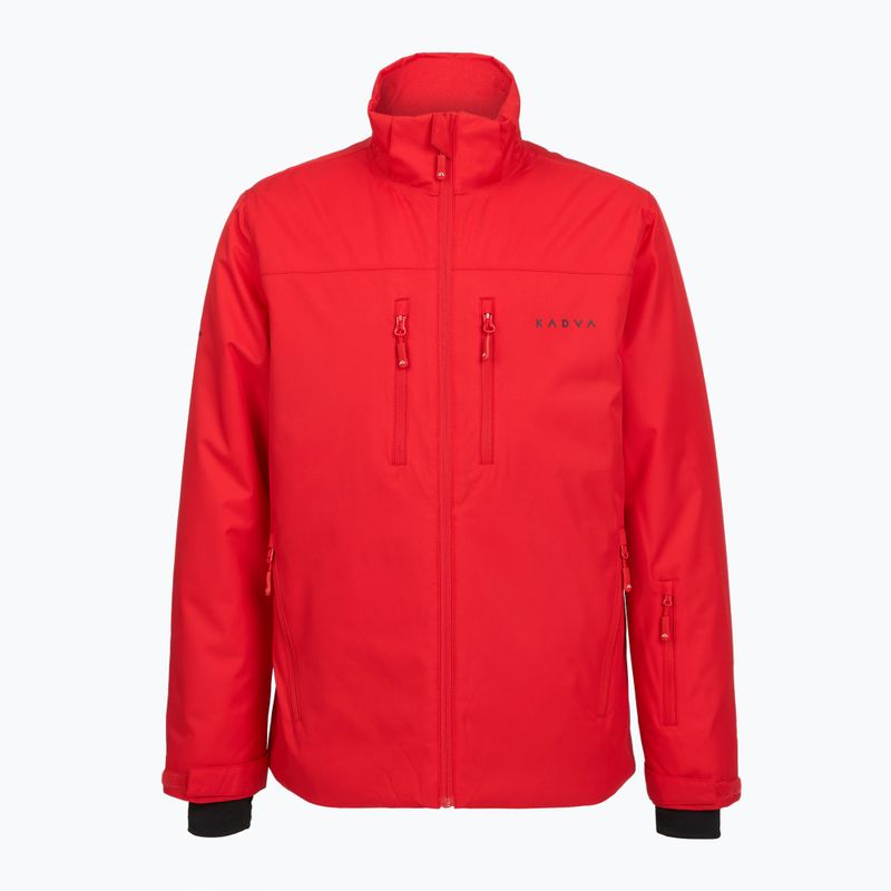 Pánska lyžiarska bunda KADVA Edge X Jacket červená 11