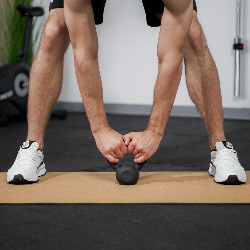 Liatinový kettlebell TREXO 4 kg black 4