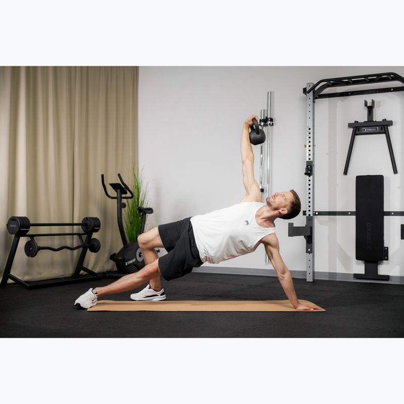 Liatinový kettlebell XTREXO 8kg black 6