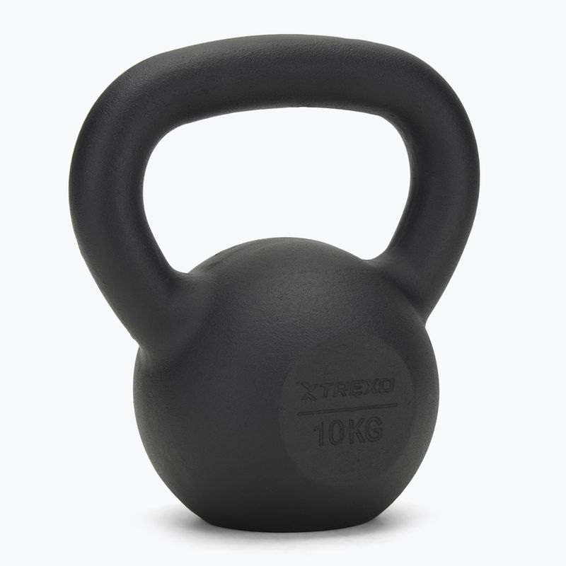 Liatinový kettlebell TREXO 10kg black