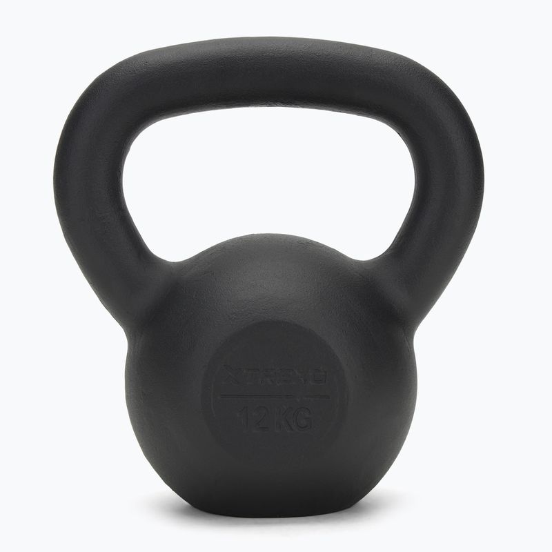 Liatinový kettlebell XTREXO 12kg black 3