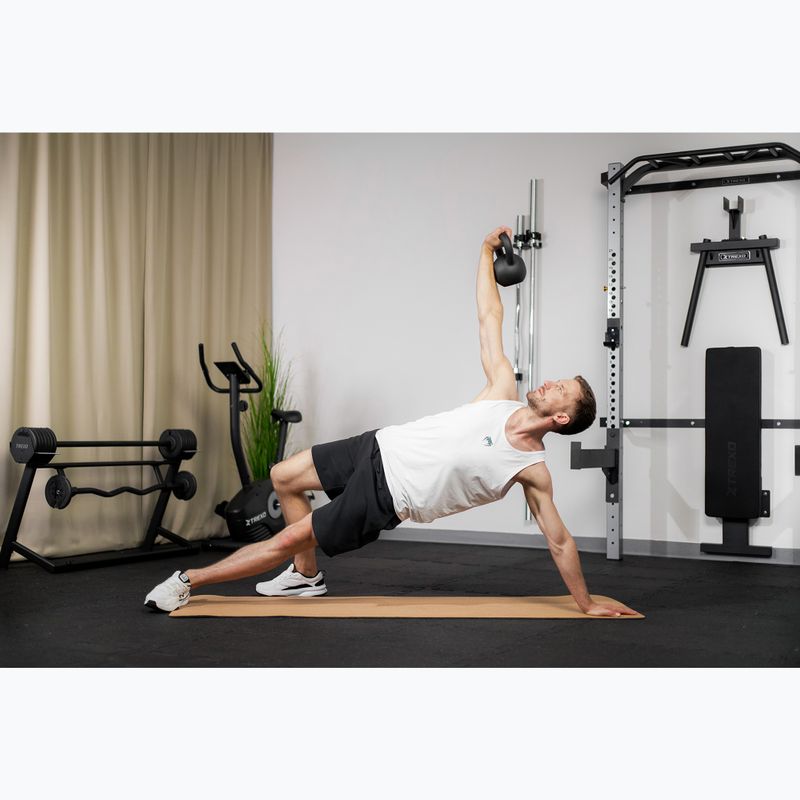 Liatinový kettlebell XTREXO 12kg black 6