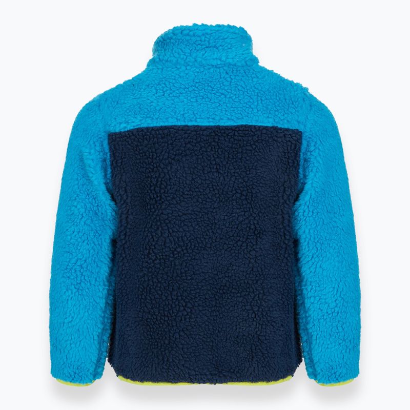 Detská fleece mikina KADVA RODVIK KDB modrá 4