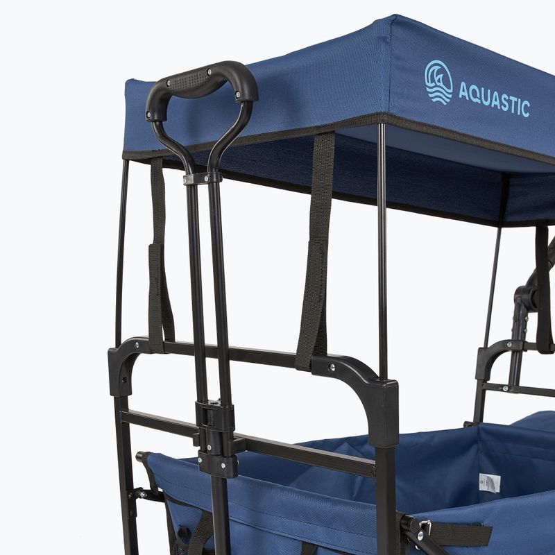 AQUASTIC Cart blue transport trolley 4