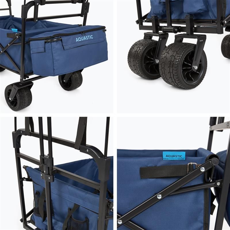AQUASTIC Cart blue transport trolley 5