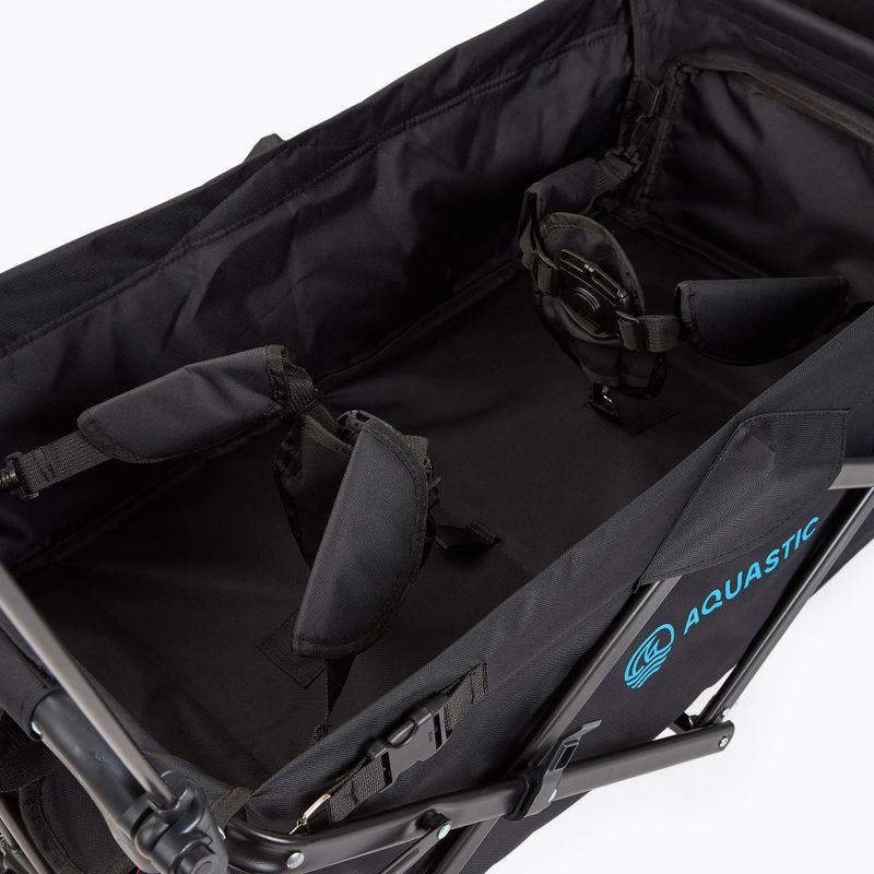 AQUASTIC Luxor black transport trolley 2