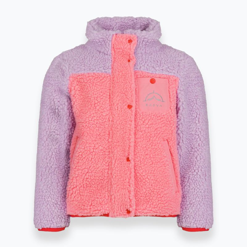 Detská fleece mikina KADVA RODVIK KDG ružová 3
