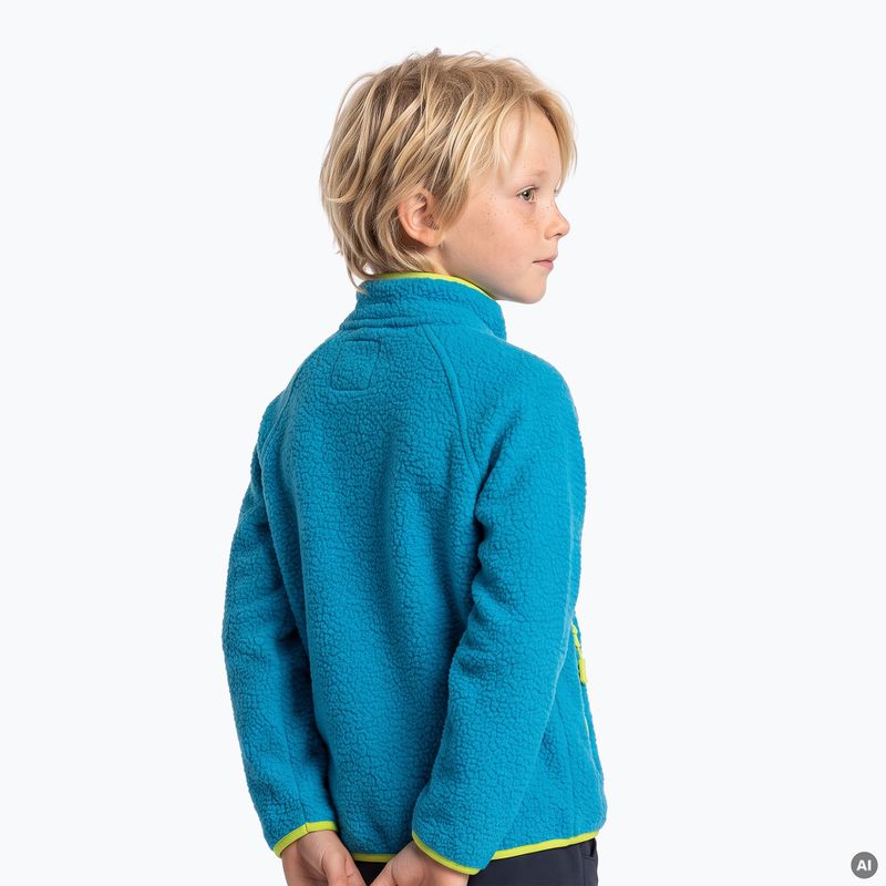 Detská fleece mikina KADVA RODIA KDB modrá 2