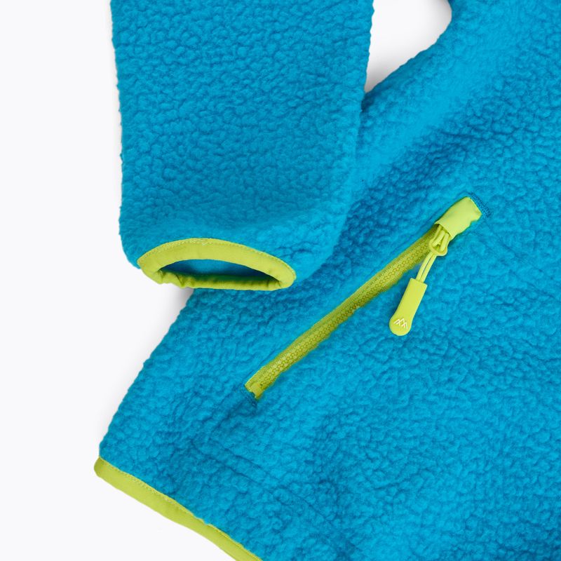 Detská fleece mikina KADVA RODIA KDB modrá 14