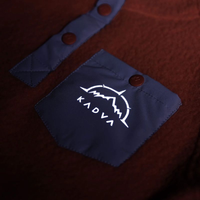 Detská fleece mikina KADVA RODIA KDG oranžová 9