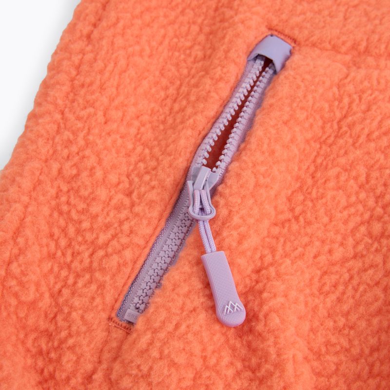 Detská fleece mikina KADVA RODIA KDG oranžová 14