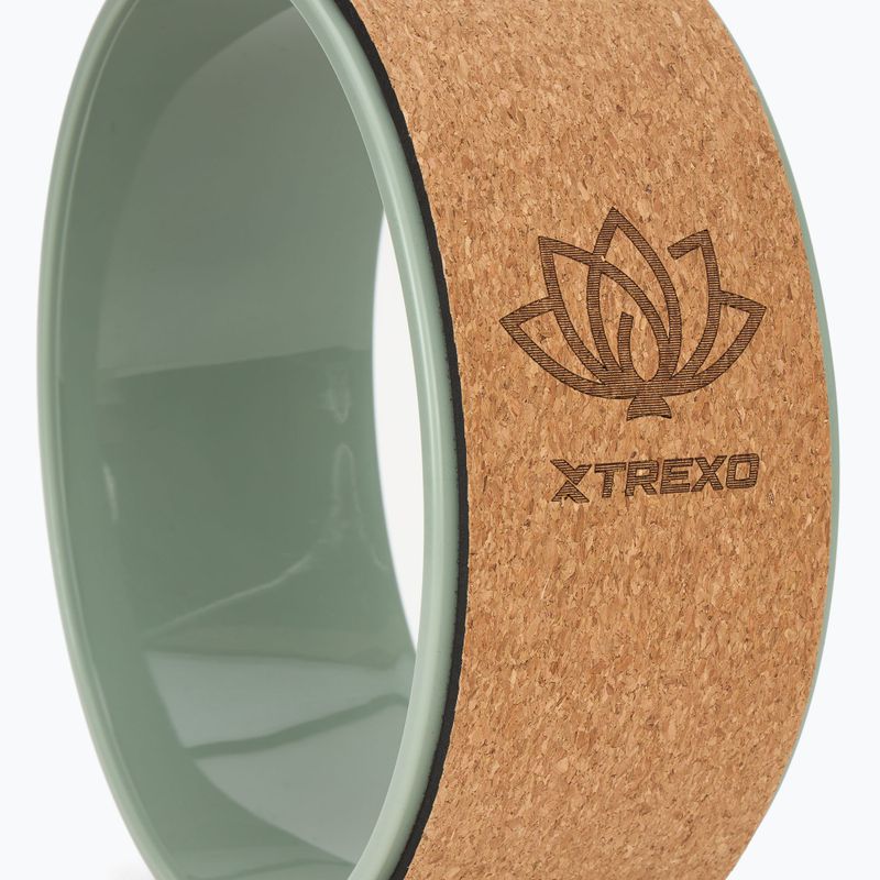 Sada kruhov na jogu 3 v 1 XTREXO Flowheel olive 4