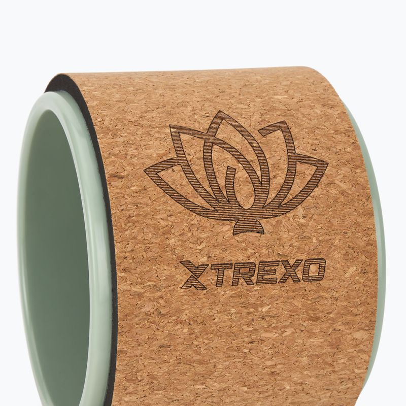 Sada kruhov na jogu 3 v 1 XTREXO Flowheel olive 8