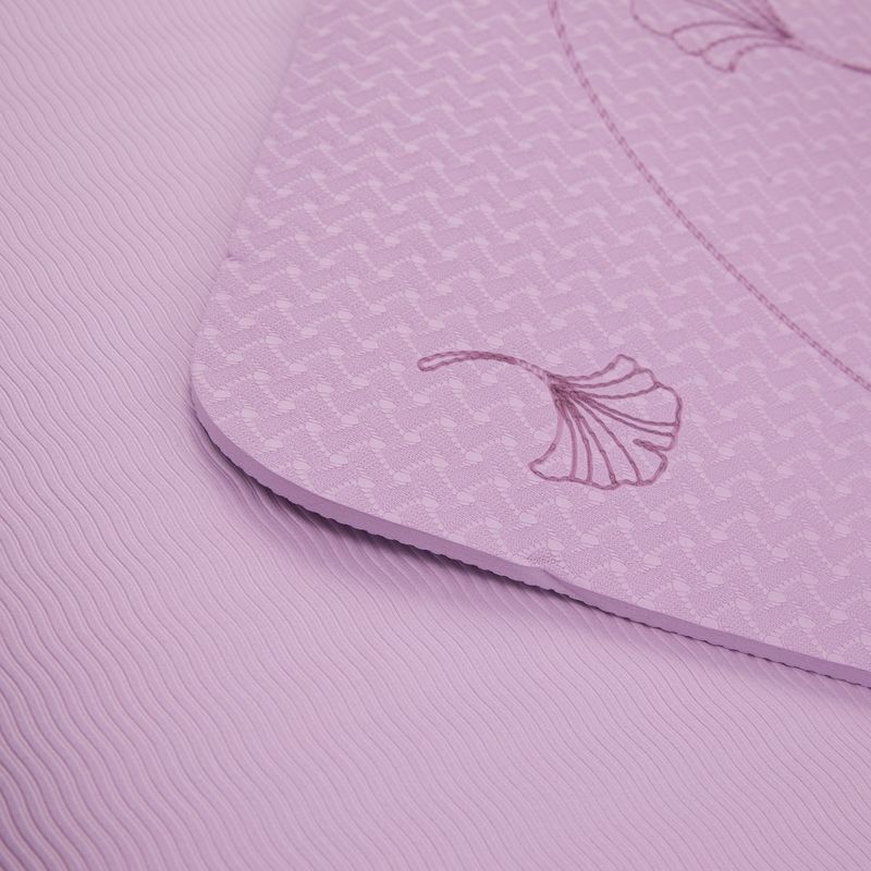 Podložka na jógu XTREXO EcoGrip 6mm purple 5