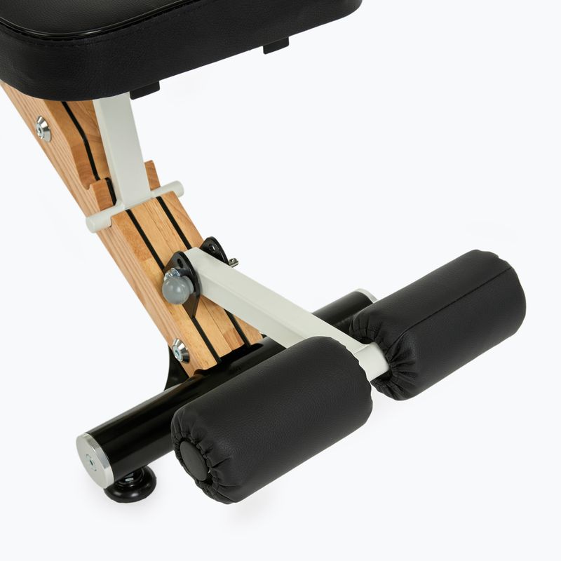 Posilňovacia lavica XTREXO Nastaviteľná Leszy drevená 7