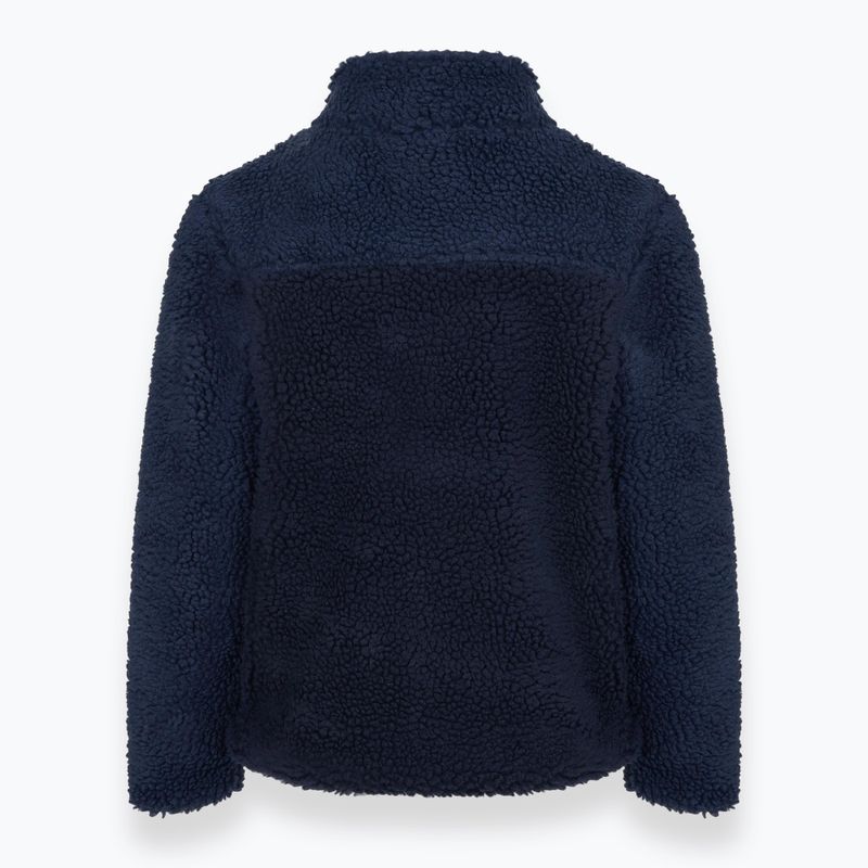 Detská fleece mikina KADVA Rodvik JR tmavomodrá 4