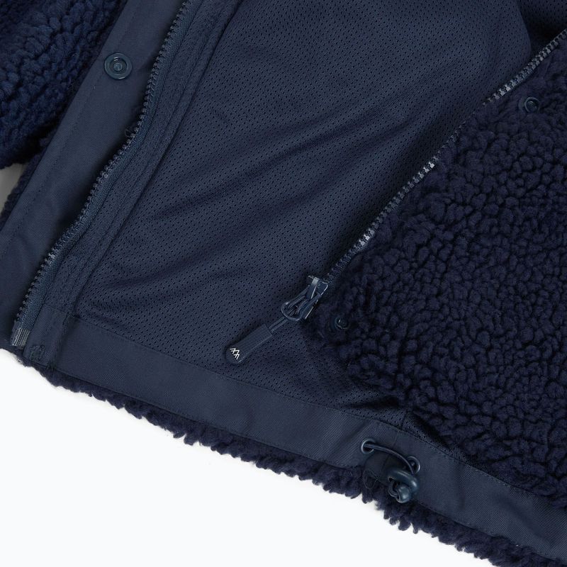 Detská fleece mikina KADVA Rodvik JR tmavomodrá 8