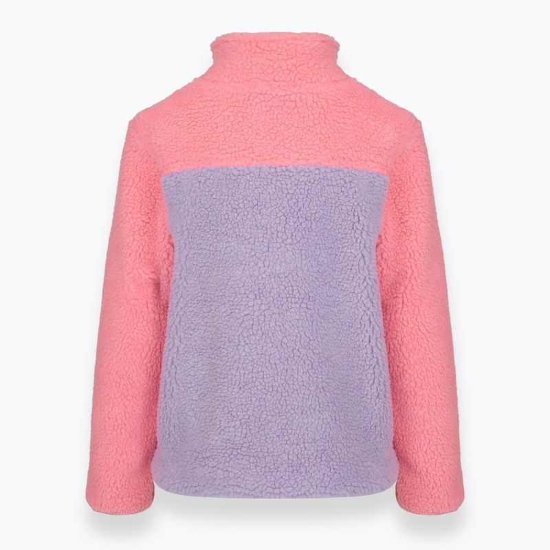 Detská fleece mikina KADVA Rodvik JRG ružová 4