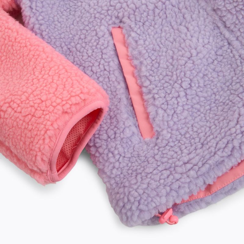 Detská fleece mikina KADVA Rodvik JRG ružová 14