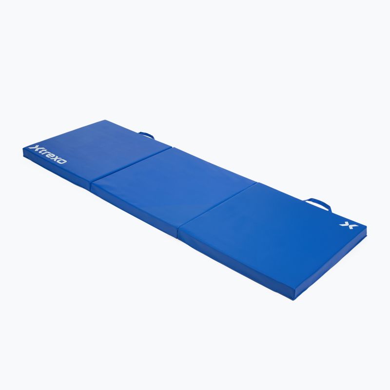 Skladací gymnastický matrac XTREXO 180 x 60 x 5 cm blue 3
