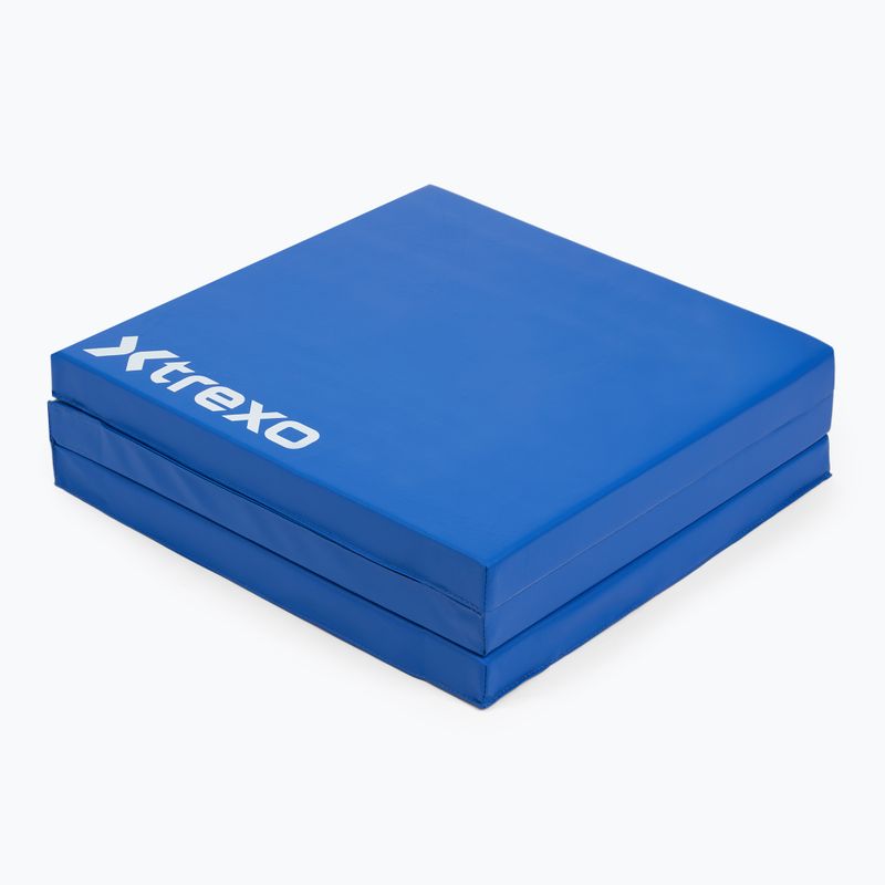 Skladací gymnastický matrac XTREXO 180 x 60 x 5 cm blue 4