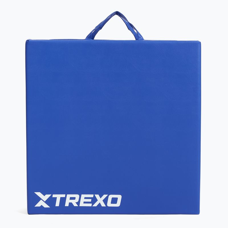 Skladací gymnastický matrac TREXO 180 x 60 x 5 cm blue 5