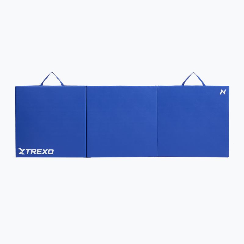 Skladací gymnastický matrac TREXO 180 x 60 x 5 cm blue 6