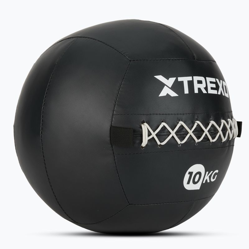 TREXO Wall Ball 12 kg black medicine ball 2