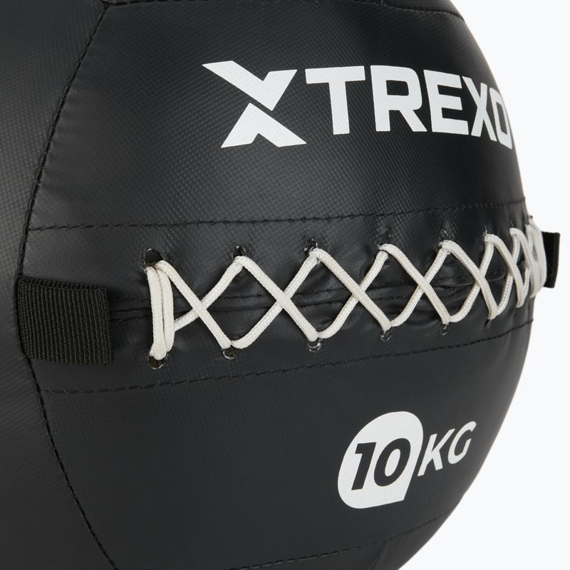 TREXO Wall Ball 12 kg black medicine ball 3