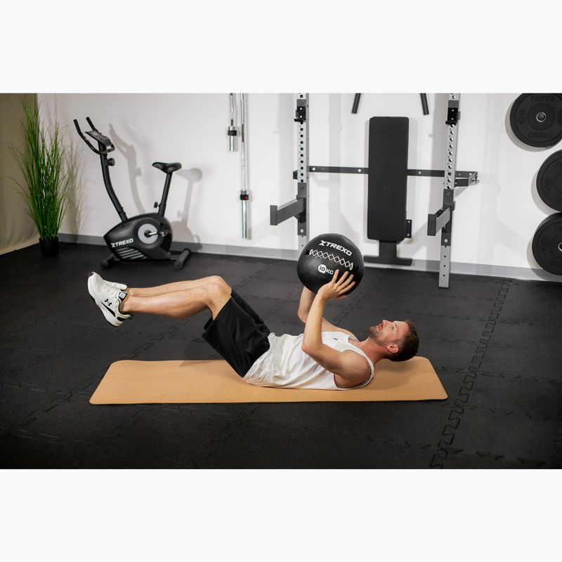 Medicínska lopta TREXO Wall Ball 12 kg black 5