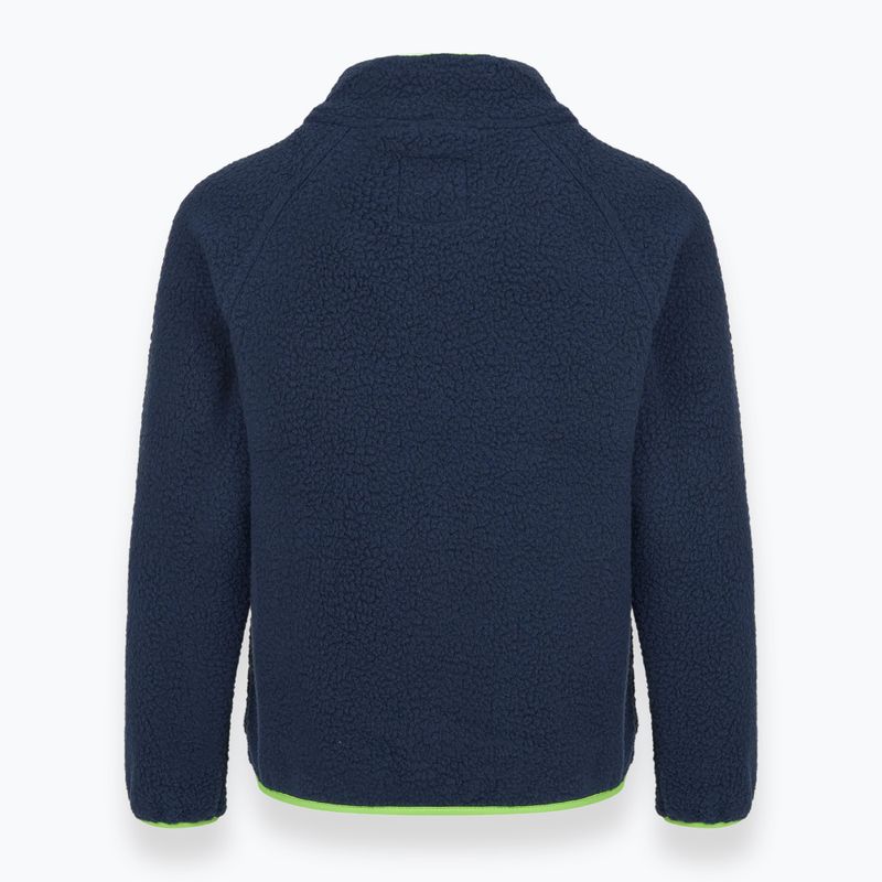 Detská fleece mikina KADVA RODIA JR modrá 4