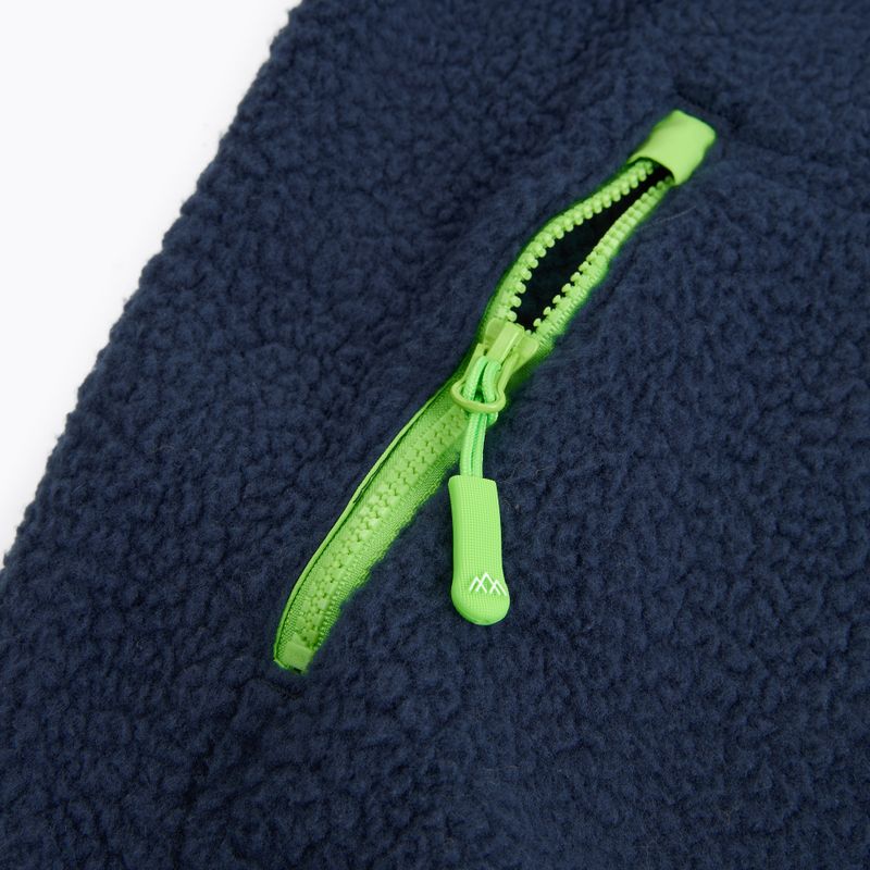 Detská fleece mikina KADVA RODIA JR modrá 14